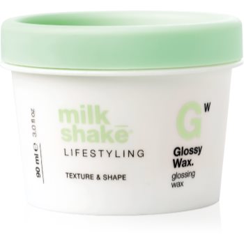 milk_shake® Lifestyling Glossy Wax ceară pentru definire și strălucire - imagine 2
